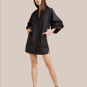 Modern Citizen Clara Open-Back Button Down Dress